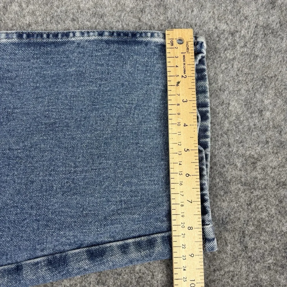 Wrangler Rugged Wear Jeans Mens 52x30 Straight Leg Big And Tall Blue Denim Rodeo